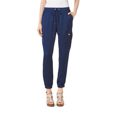 Women's MICHAEL Michael Kors Blue Pants + FREE SHIPPING 